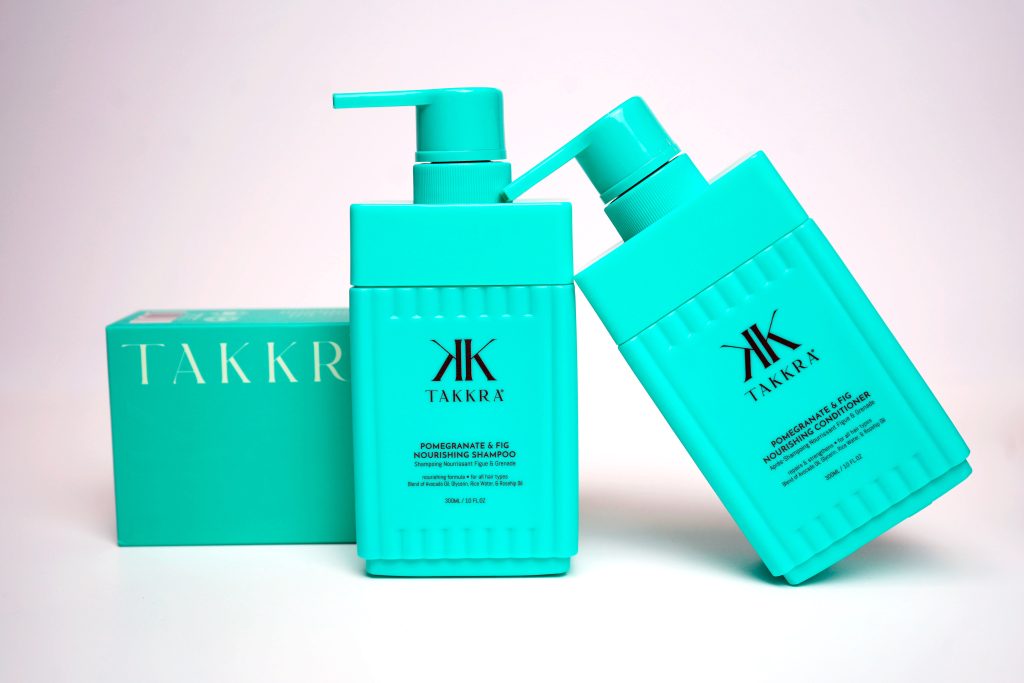 Takkra shampoo and conditioner with box